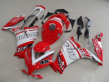 2012-2016 Red Liverpool Honda CBR1000RR Motorcycle Fairings