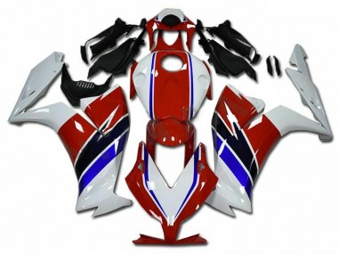 2012-2016 Red White Honda CBR1000RR Injection Motorcycle Fairings