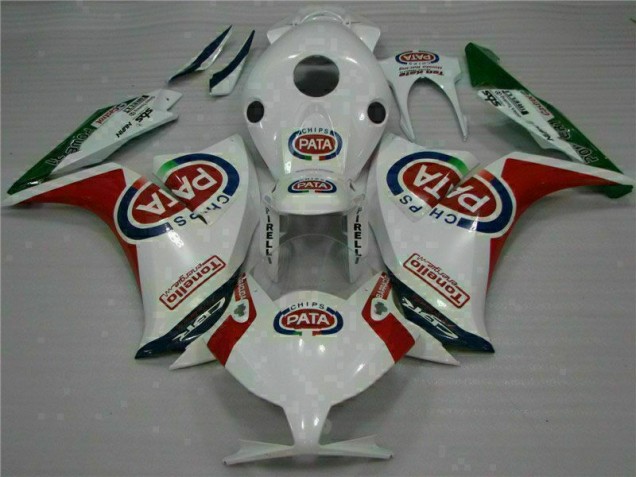 2012-2016 Red White Honda CBR1000RR Motorcycle Fairings