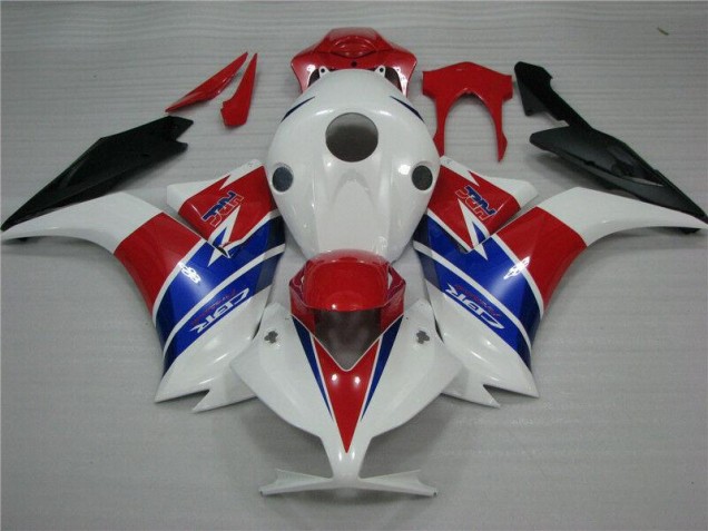 2012-2016 White Blue Red Honda CBR1000RR Motorcycle Fairings