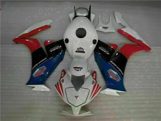 2012-2016 White Red Honda CBR1000RR Motorcycle Fairings