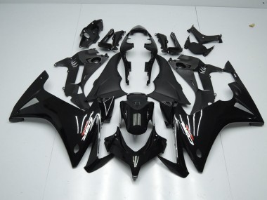 2013-2015 Glossy Black Honda CBR500RR Motorcycle Fairings