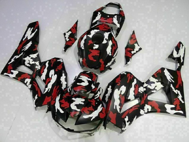 2013-2019 Red White Black Honda CBR600RR Motorcycle Fairings