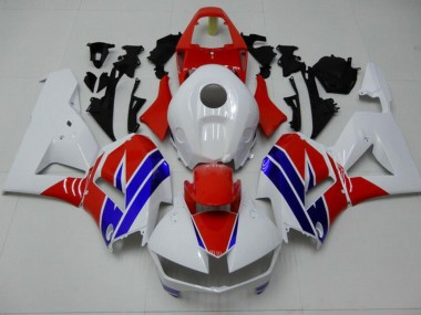 2013-2019 White Blue Red Honda CBR600RR Motorcycle Fairings