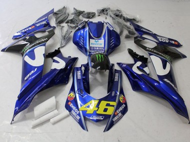 2017-2019 Rossi Yamaha YZF R6 Motorcycle Fairings