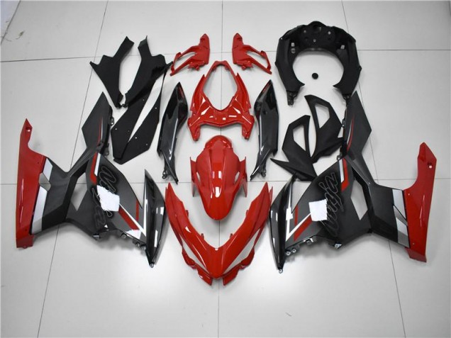 2018-2020 Red Black Kawasaki Ninja EX400 Motorcycle Fairings